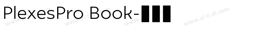 PlexesPro Book字体转换